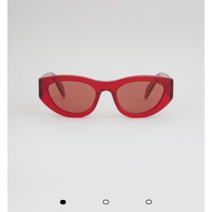Red marni sunglasses